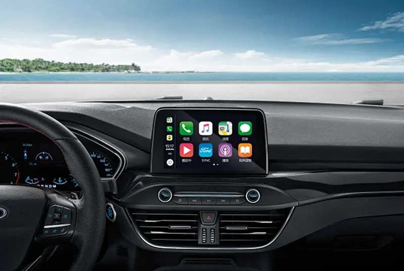 Application scenario image for 10.25 Inch Automotive Capacitive Touchscreen TFT Panel for EV HMI, Automotive Capacitive