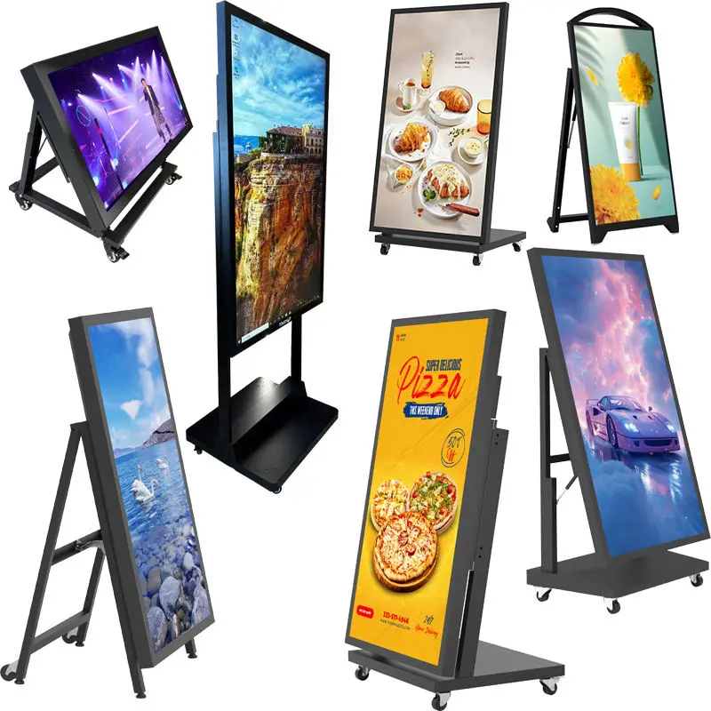 Application scenario image for 45.1 Inch Square LCD Display for Commercial Signage, 45.1 inch square LCD display