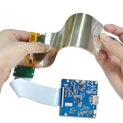 6 Inch Flexible AMOLED Touch Display for Smart Devices & Wearables