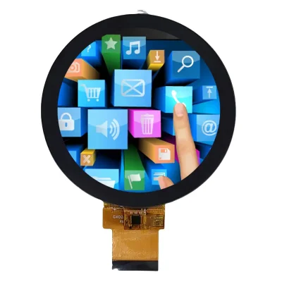 2.8 Inch Round Instrument Touch Display for Control Panels