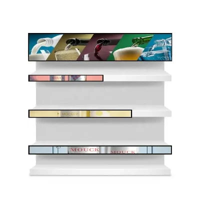 23.1 inch/35 inch/47.1 inch Shelf Edge Stretched Bar LCD Display