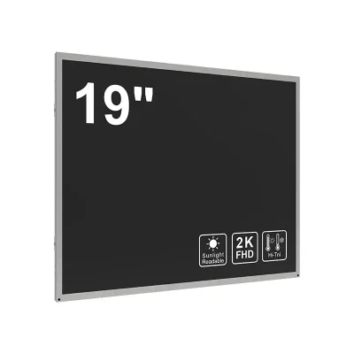 19 Inch Industrial Sunlight Readable LCD HMI Display for Automation