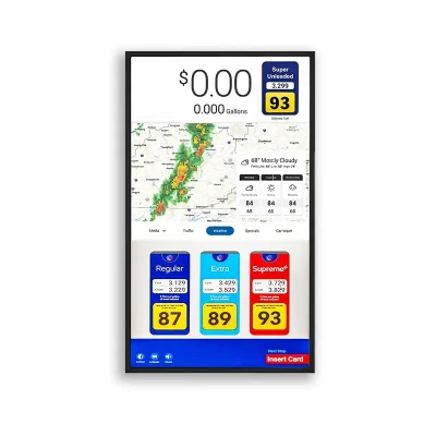 27 Inch Industrial Sunlight Viewable Touch Monitor for Fuel Dispensers