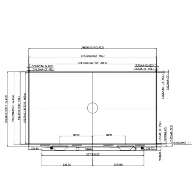 NE156FH1-B42 Backlightless Oxide eDP Cell 15.6in BOE
