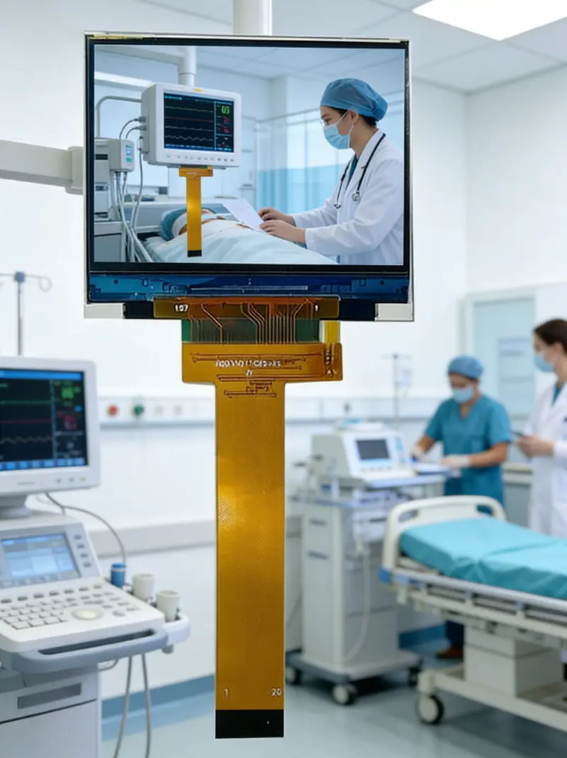 Application scenario image for 2.31 Inch Medical Device QVGA Display Module with SPI, Medical Device QVGA Display Module
