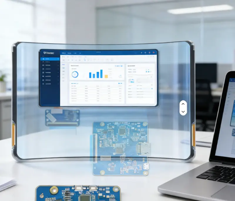 Application scenario image for 6 Inch Flexible AMOLED Touch Display for Smart Devices & Wearables, 6 inch flexible AMOLED